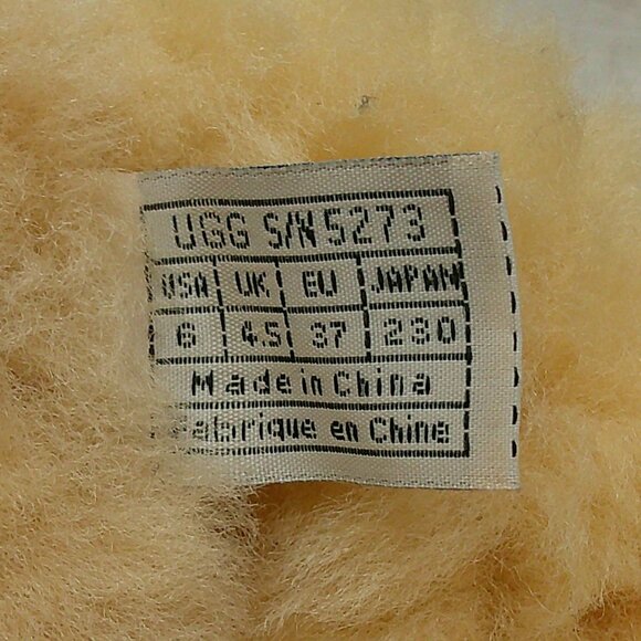 UGG Australia Embroidered Ultimate Fur Cuff Shearling Lined Winter Boot Size 6 - Picture 5 of 11